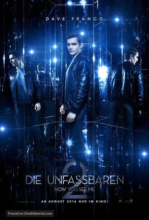 Now You See Me 2 - German Movie Poster