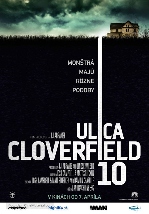 10 Cloverfield Lane - Slovak Movie Poster