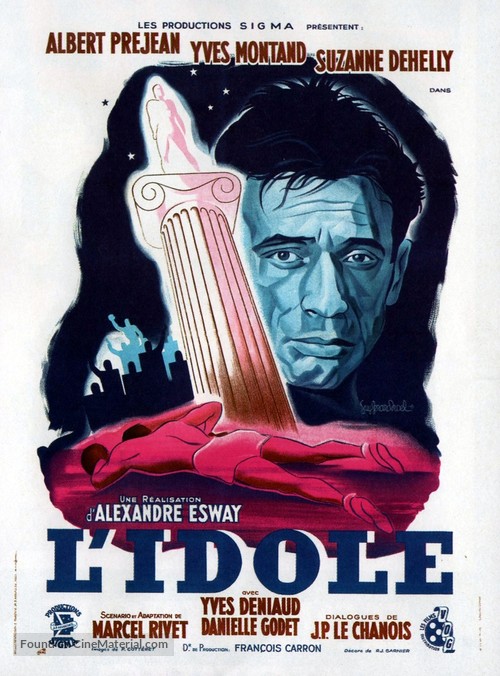L&#039;idole - French Movie Poster