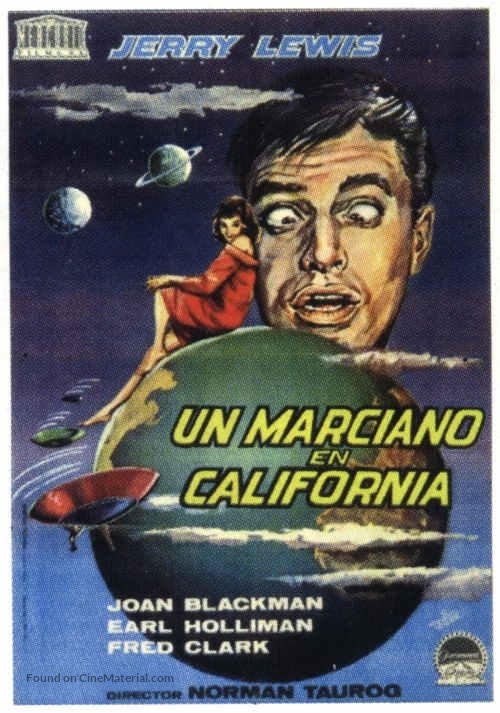 Visit to a Small Planet - Spanish Movie Poster