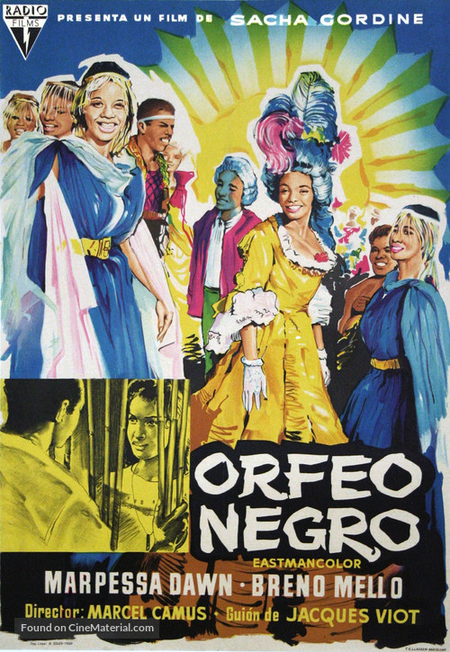 Orfeu Negro - Spanish Movie Poster