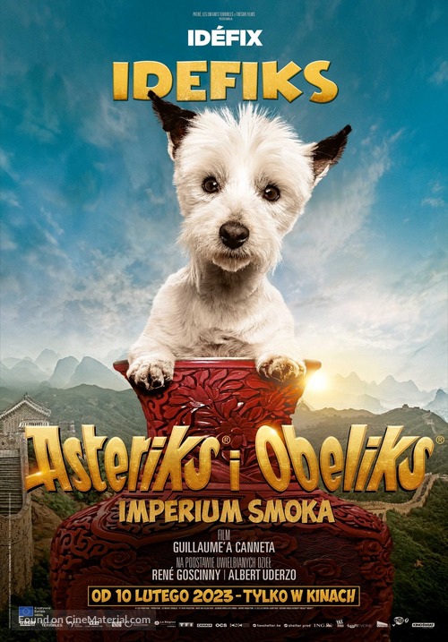 Ast&eacute;rix &amp; Ob&eacute;lix: L&#039;Empire du Milieu - Polish Movie Poster