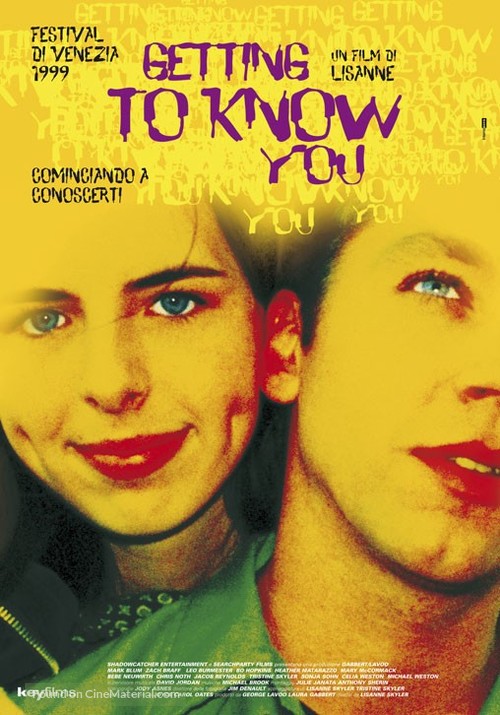Getting to Know You - Italian Movie Poster
