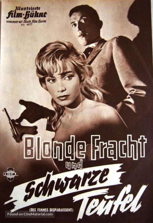 Des femmes disparaissent - German poster