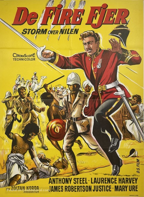 Storm Over the Nile - Danish Movie Poster