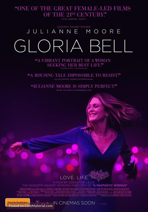 Gloria Bell - Australian Movie Poster
