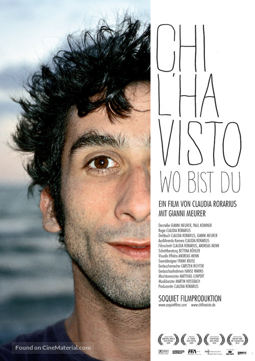 Chi l&#039;ha visto - German Movie Poster