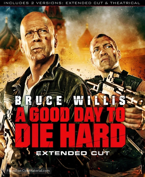 A Good Day to Die Hard - Blu-Ray movie cover