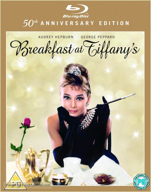 Breakfast at Tiffany&#039;s - British Blu-Ray movie cover