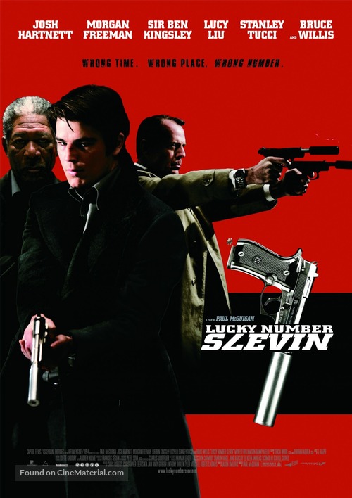 Lucky Number Slevin - Dutch Movie Poster