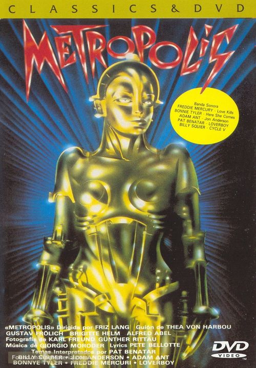 Metropolis - Spanish DVD movie cover