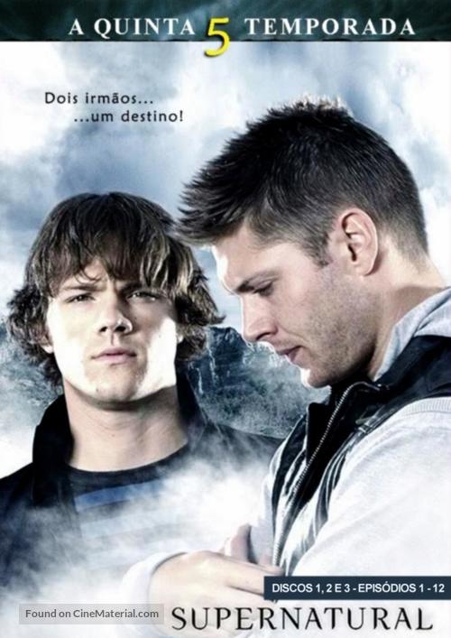 &quot;Supernatural&quot; - Brazilian DVD movie cover