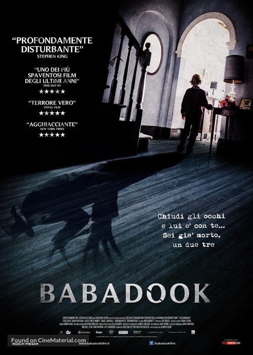 The Babadook - Italian Movie Poster
