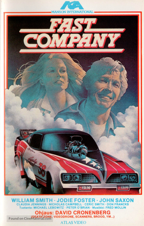 Fast Company - Finnish VHS movie cover