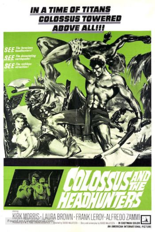 Maciste contro i cacciatori di teste - Movie Poster