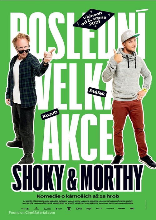 Shoky &amp; Morthy: Posledn&iacute; velk&aacute; akce - Czech Movie Poster