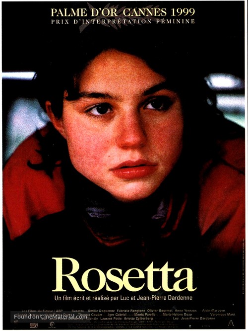 Rosetta - French Movie Poster