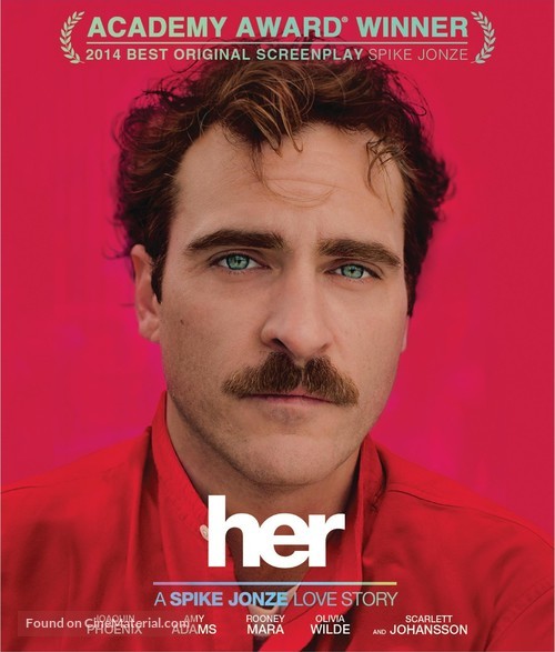 Her - Blu-Ray movie cover