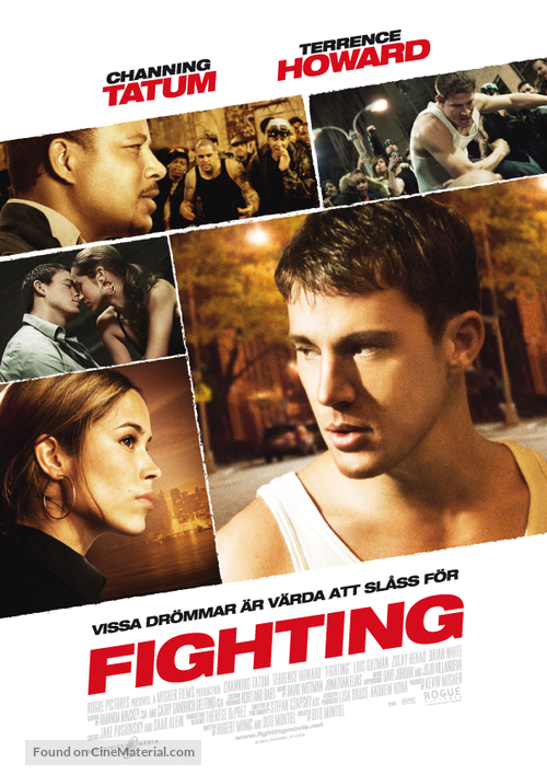 Fighting - Swedish Movie Poster