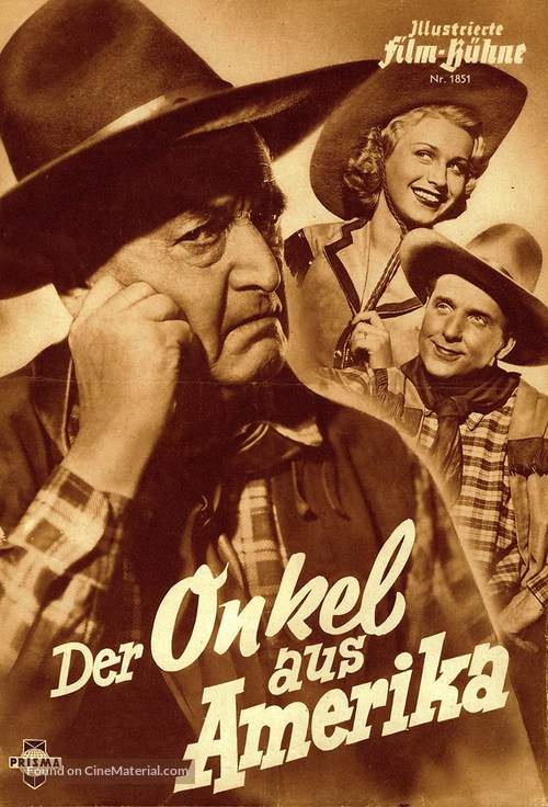 Der Onkel aus Amerika - German poster