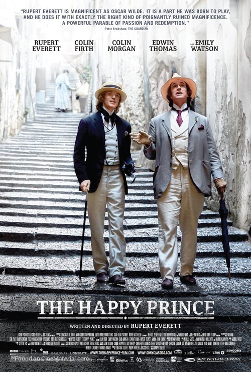 The Happy Prince - Movie Poster