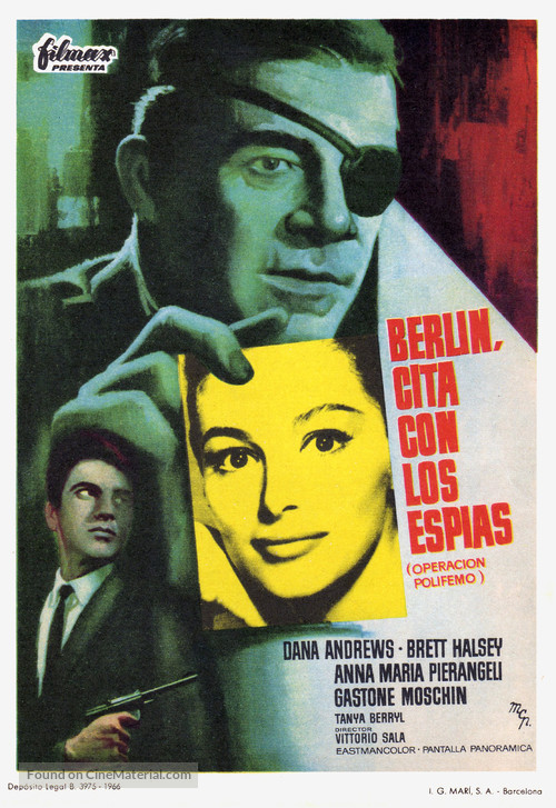 Berlino - Appuntamento per le spie - Spanish Movie Poster