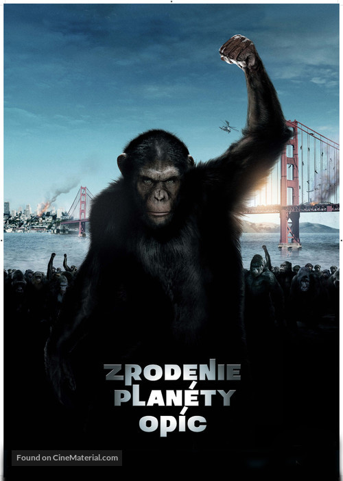 Rise of the Planet of the Apes - Slovak Movie Poster