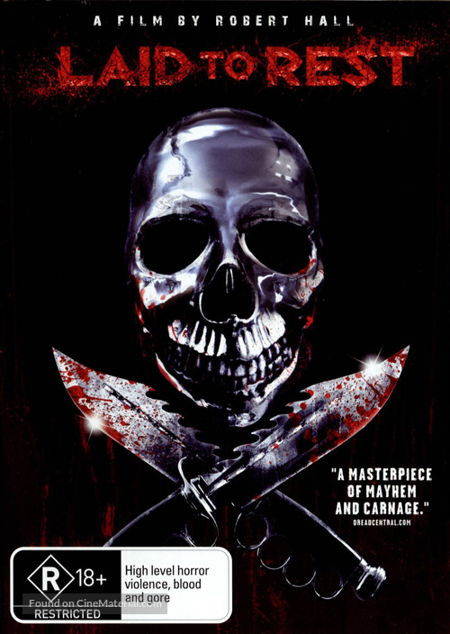 Laid to Rest - Australian DVD movie cover