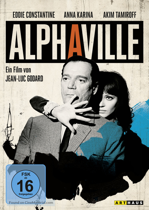 Alphaville, une &eacute;trange aventure de Lemmy Caution - German DVD movie cover