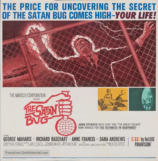The Satan Bug (1965) movie poster