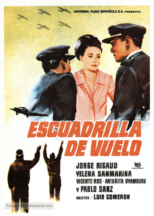 Escuadrilla de vuelo - Spanish Movie Poster