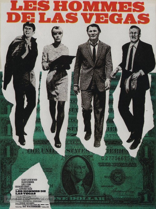 Las Vegas, 500 millones - French Movie Poster