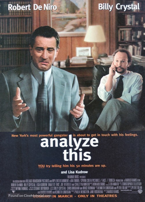 Analyze This - Movie Poster