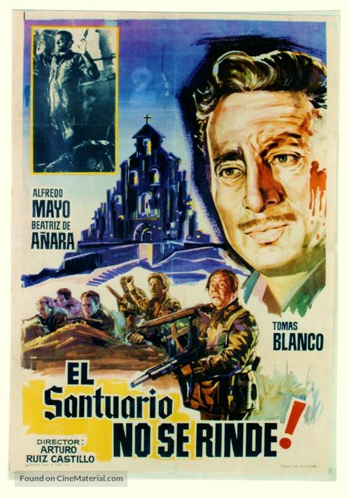 El santuario no se rinde - Spanish Movie Poster