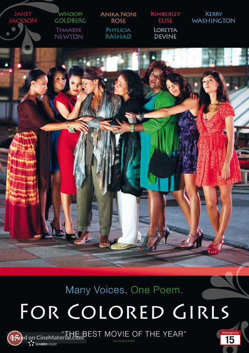 For Colored Girls - Danish Movie Cover