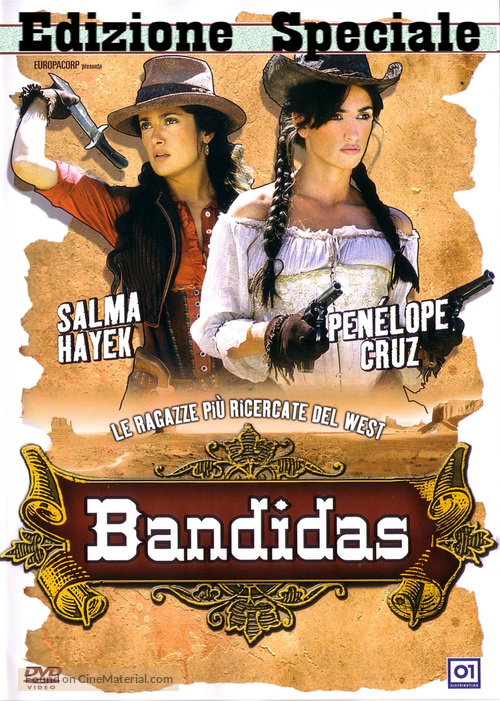 Bandidas - Italian DVD movie cover