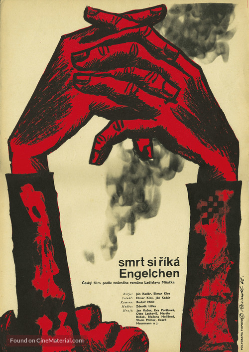 Smrt si rika Engelchen - Czech Movie Poster