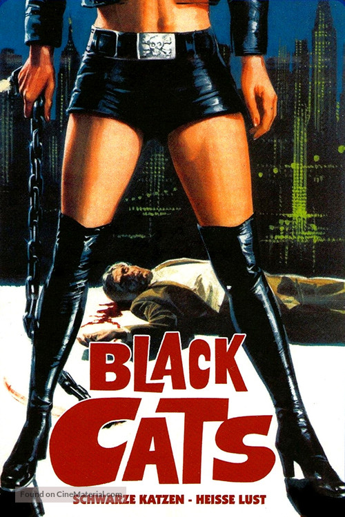 Black Alley Cats - German Movie Cover