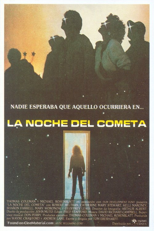Night of the Comet - Spanish Movie Poster