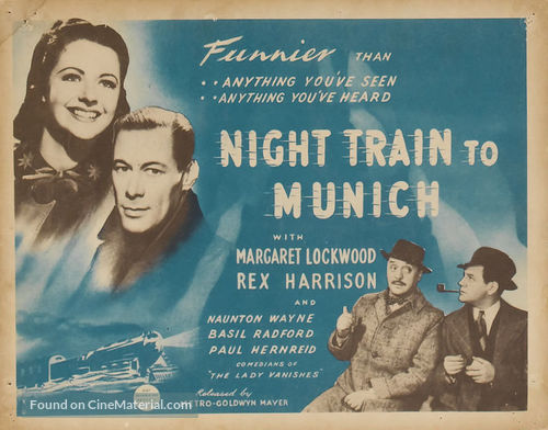 Night Train to Munich - Australian Movie Poster