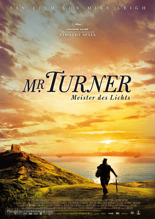 Mr. Turner - German Movie Poster