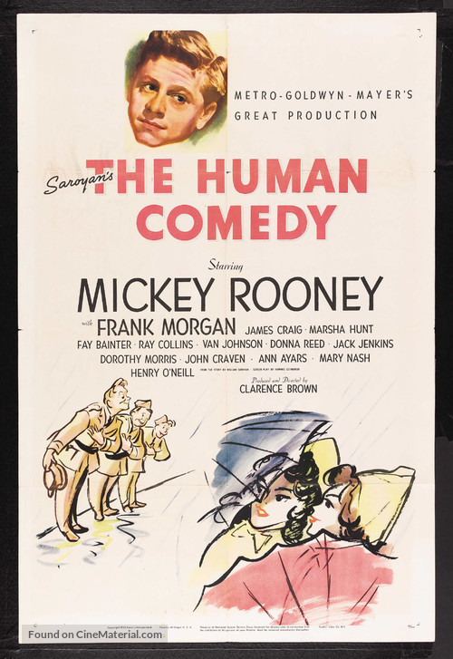 The Human Comedy - Movie Poster