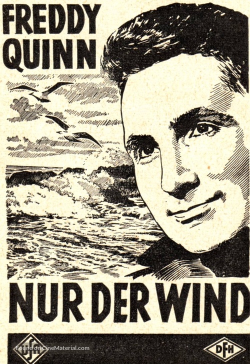 Nur der Wind - German poster