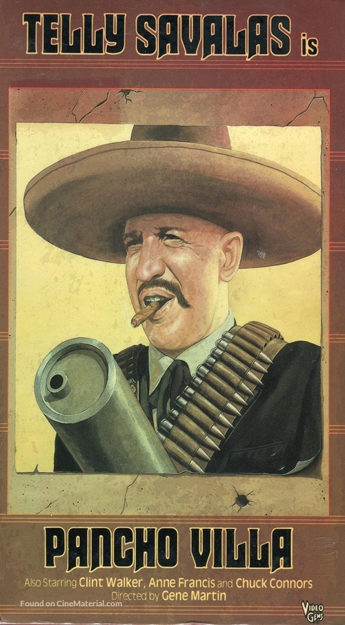 Pancho Villa - VHS movie cover