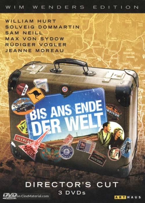 Bis ans Ende der Welt - Danish DVD movie cover