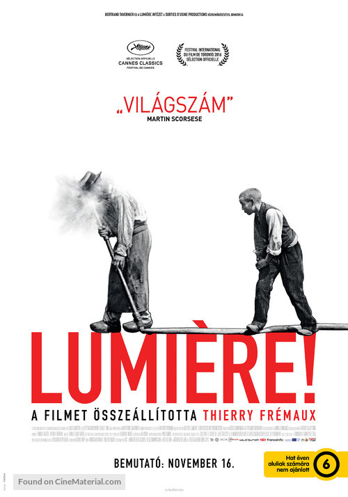 Lumi&egrave;re! - Hungarian Movie Poster