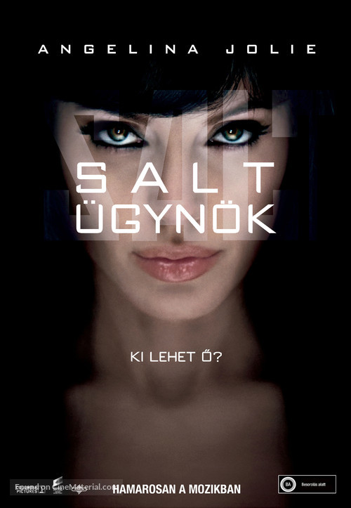 Salt - Hungarian Movie Poster