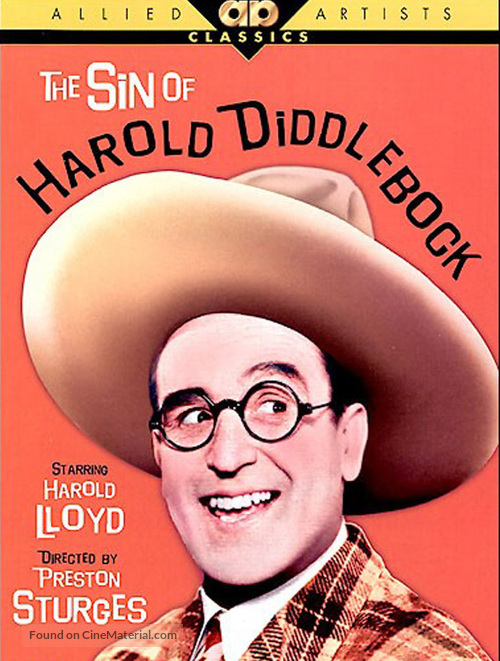 The Sin of Harold Diddlebock - DVD movie cover