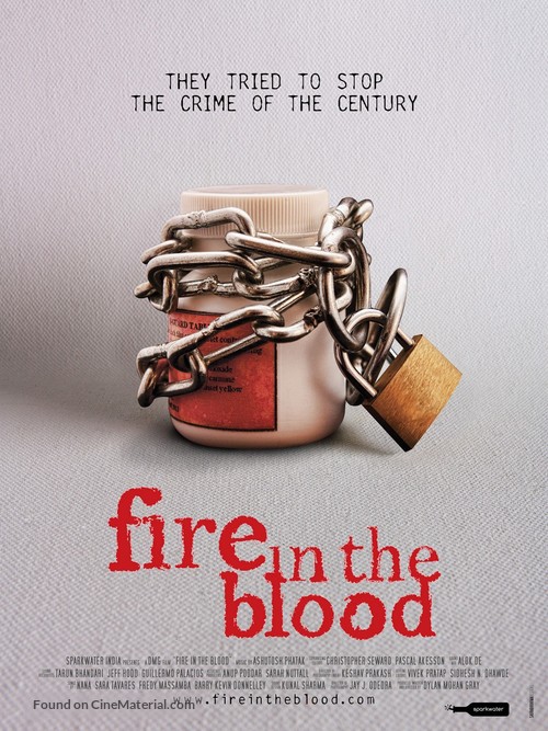 Fire in the Blood - Indian Movie Poster