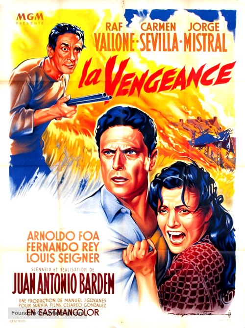 Venganza, La - French Movie Poster